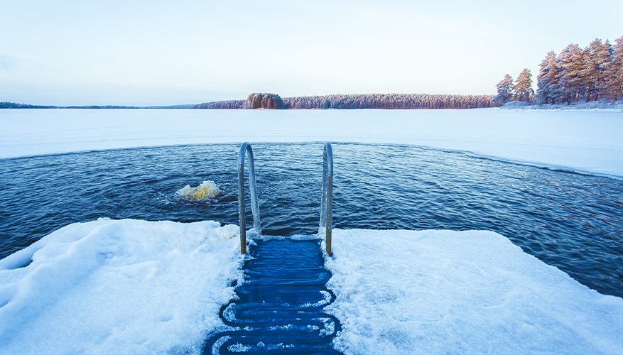 Ice Swimming in Finland